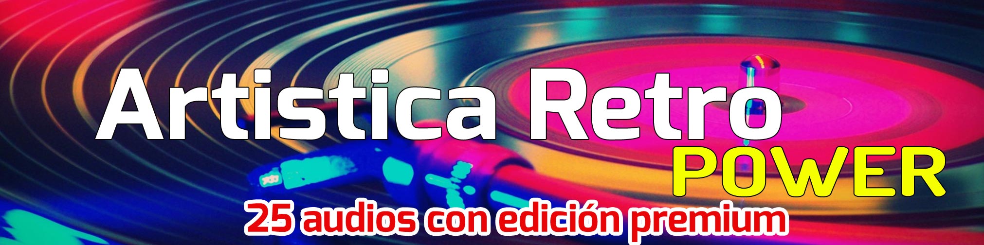 PACK ARTISTICA RETRO POWER