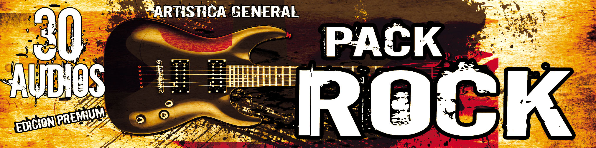Pack Artistica Rock